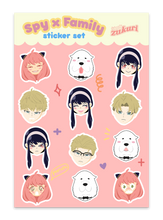 Load image into Gallery viewer, Spy x Family Sticker Sheet / Pack
